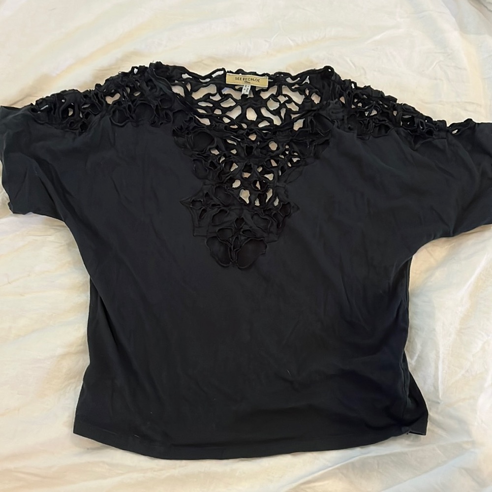 See by Chloe detailed tee